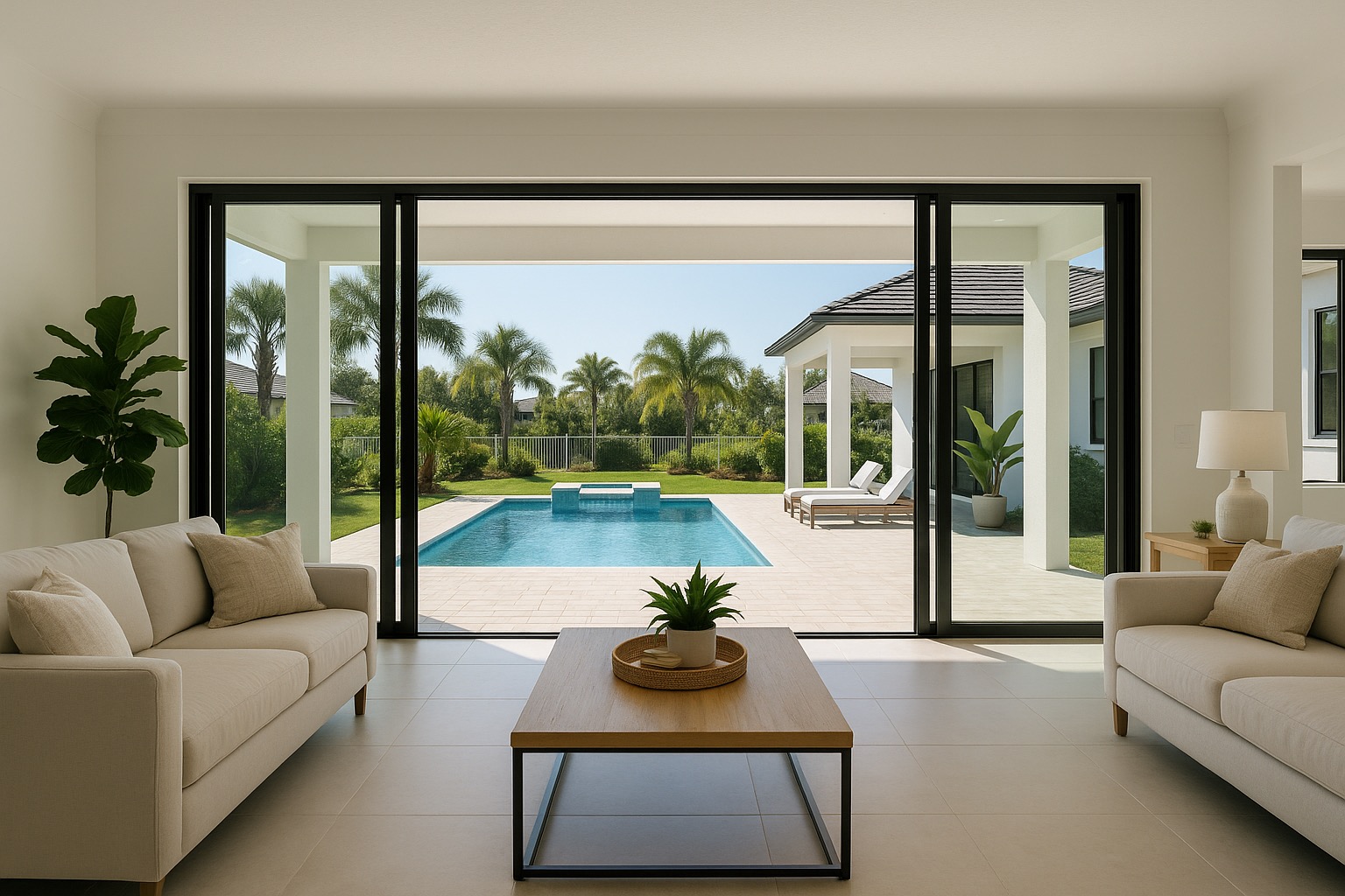 Impact sliding glass doors in Orlando, FL