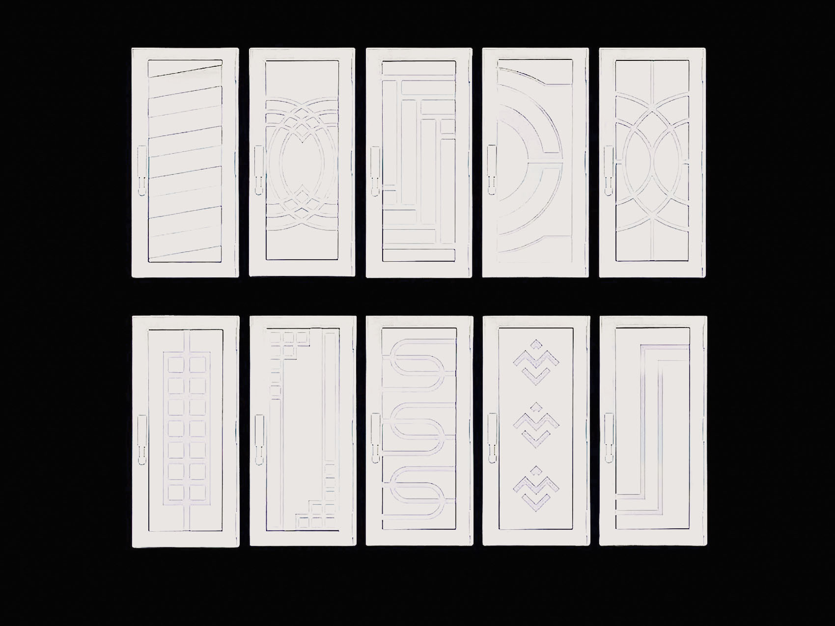 Double impact entry doors with sidelites in Orlando, FL